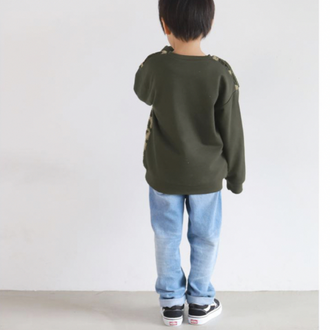 coca(コカ)の【新品未使用】cocaカモフラ トレーナー サイズ100 キッズ/ベビー/マタニティのキッズ服男の子用(90cm~)(Tシャツ/カットソー)の商品写真