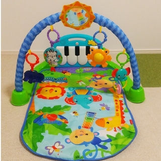 フィッシャープライス(Fisher-Price)のフィッシャープライス あんよでキック 4wayピアノジム(オルゴールメリー/モービル)