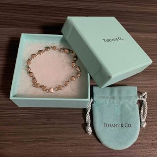 ティファニー(Tiffany & Co.)のTIFFANY & Co. hearts chain bracelet(ブレスレット/バングル)