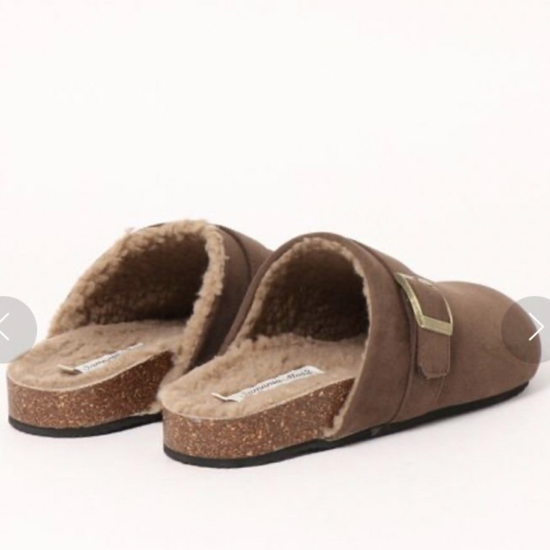 SM2(サマンサモスモス)の感謝sale❤️8419❤️新品✨SM2⑧❤️可愛い中ボアコンフォートサンダル レディースの靴/シューズ(サンダル)の商品写真