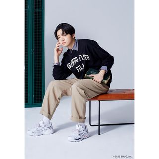 フィラ(FILA)のBE:FIRST  FILA トレーナー　M　スウェット ABC-MART限定(ミュージシャン)