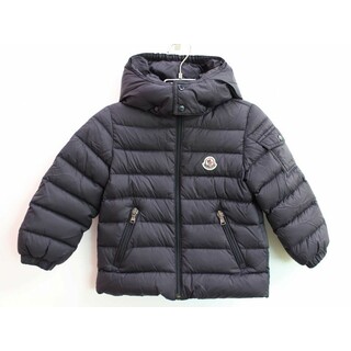 美品　モンクレール　キッズセーター　10A/140cm 黒×白\n　MONCLER