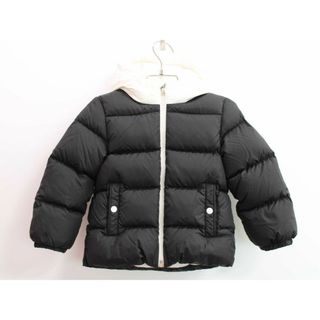 美品　モンクレール　キッズセーター　10A/140cm 黒×白\n　MONCLER