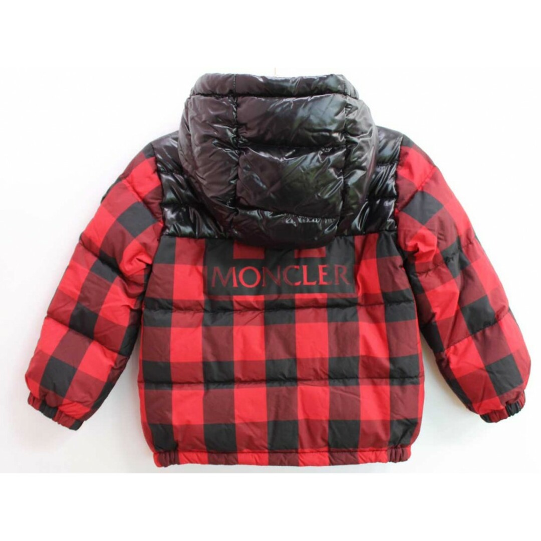 MONCLER(モンクレール)の【冬物 新入荷!】■モンクレール/Moncler■92cm ダウンジャケット 黒×赤【中古】子供服 キッズ kids 男の子 冬 611132 キッズ/ベビー/マタニティのキッズ服女の子用(90cm~)(ジャケット/上着)の商品写真