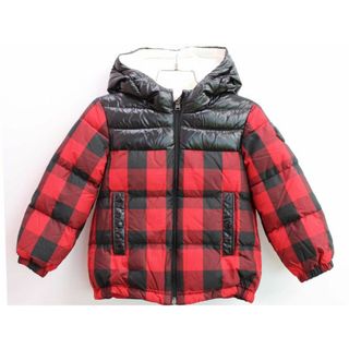 モンクレール(MONCLER)の【冬物 新入荷!】■モンクレール/Moncler■92cm ダウンジャケット 黒×赤【中古】子供服 キッズ kids 男の子 冬 611132(ジャケット/上着)