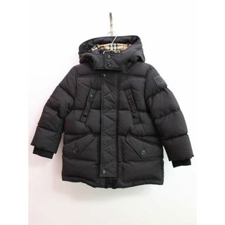 バーバリー(BURBERRY)の【冬物 新入荷!】■バーバリー/BURBERRY■104cm ダウンジャケット 黒 ヴィンテージチェック【中古】子供服 キッズ kids 男の子 冬 611132(ジャケット/上着)