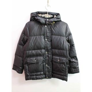 バーバリー(BURBERRY)の【冬物 新入荷!】■バーバリー/BURBERRY■130cm ダウンジャケット 黒 チェック【中古】子供服 キッズ kids 男の子 冬 611132(ジャケット/上着)