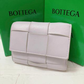 ボッテガヴェネタ(Bottega Veneta)のボッテガ ヴェネタ BOTTEGA カセット レザー 折り財布  Y160(財布)