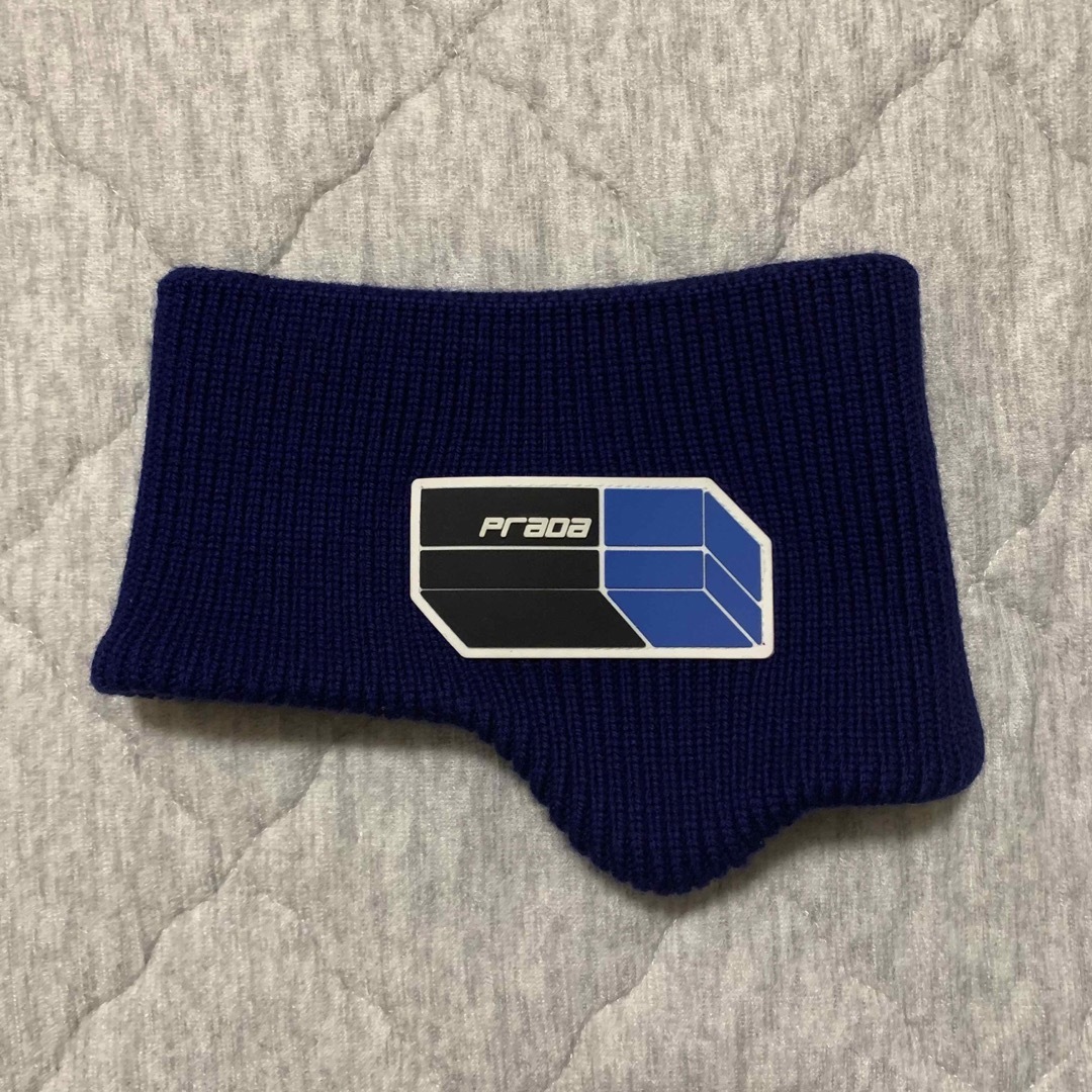 PRADA(プラダ)のPRADA blue headgear メンズの帽子(その他)の商品写真