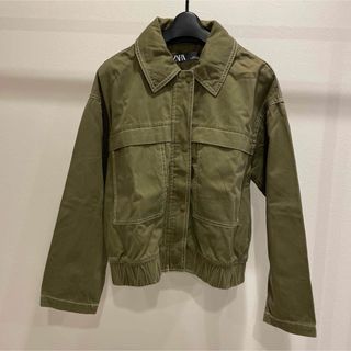 ザラ(ZARA)のZARA ミリタリージャケット(ミリタリージャケット)