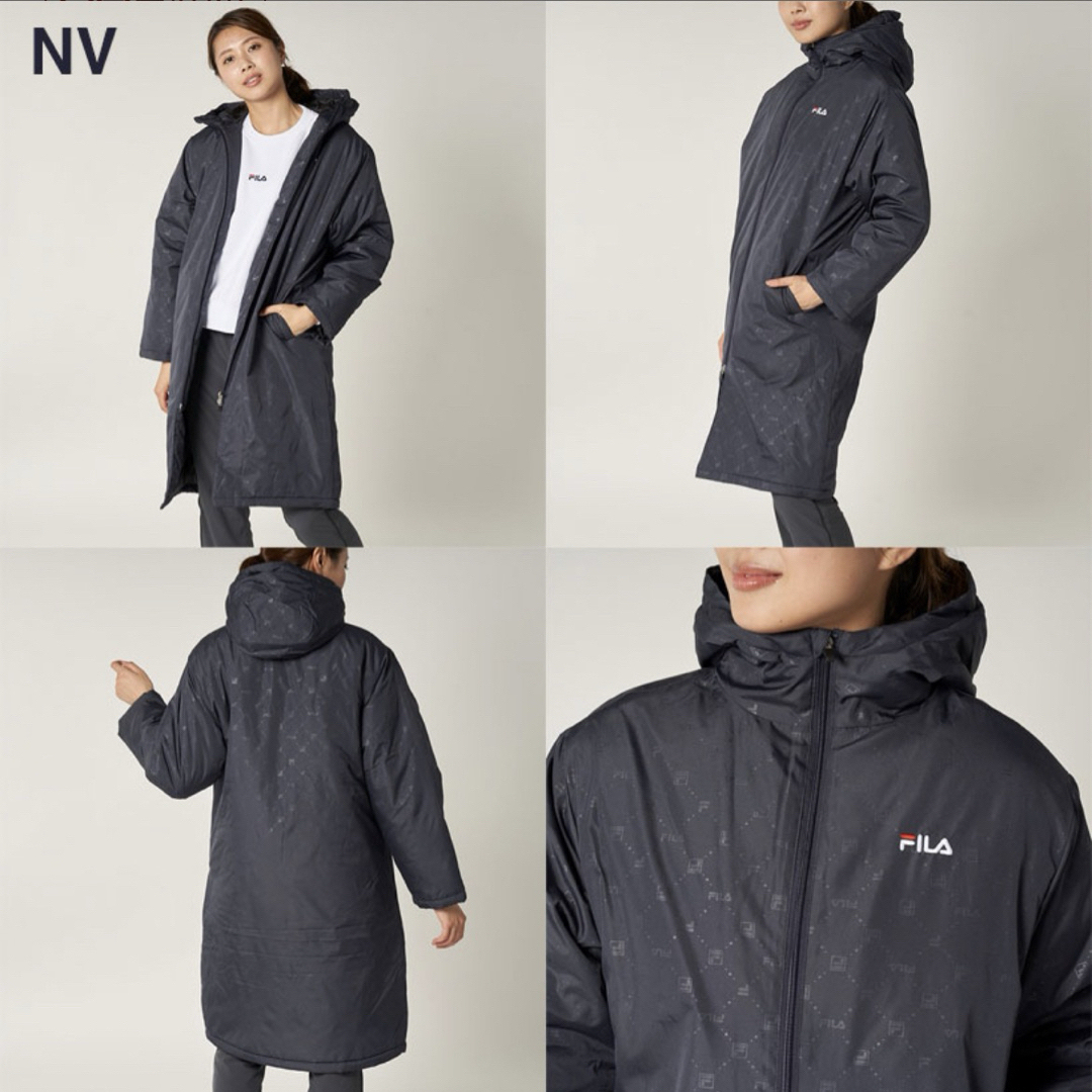 FILA(フィラ)の【新品　LLサイズ】FILA ベンチコート　極暖 レディースのジャケット/アウター(ダウンコート)の商品写真