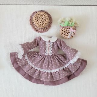 ジェニーフレンド　服　ドレス　ハンドメイド(キャラクターグッズ)