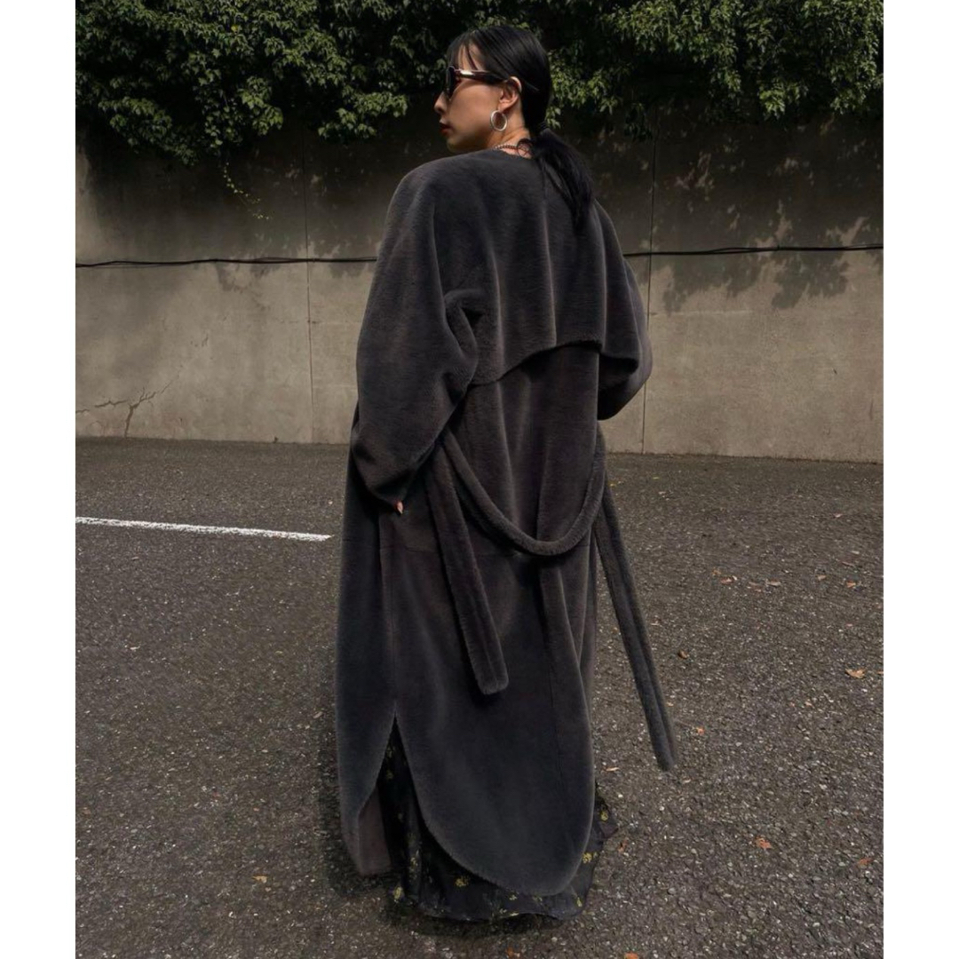 ameri アメリ MANY WAY USEFUL BOA COAT-