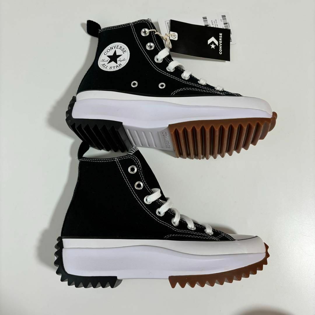 converse　コンバース　日本未発売  ランスターハイク　厚底  韓国　黒