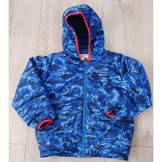 パタゴニア(patagonia)のpatagonia　ダウン　リバーシブルダウンセーターフーディ(ジャケット/上着)