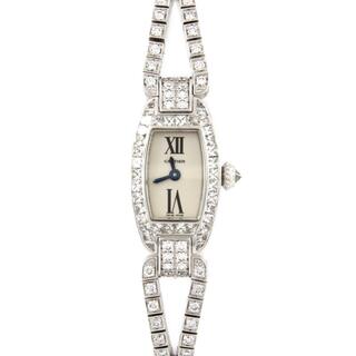 カルティエ(Cartier)のカルティエ トノーコルドン WG/D･ブレスD WJ3045MZ WG クォーツ(腕時計)