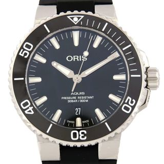 オリス(ORIS)の【新品】オリス アクイスデイト 01 733 7730 4134-07 SS 自動巻(腕時計(アナログ))