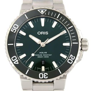 オリス(ORIS)の【新品】オリス アクイスデイト 01 733 7730 4157-07 SS 自動巻(腕時計(アナログ))