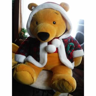限定 座高70cm ディズニーストア プーさんぬいぐるみ クリスマス