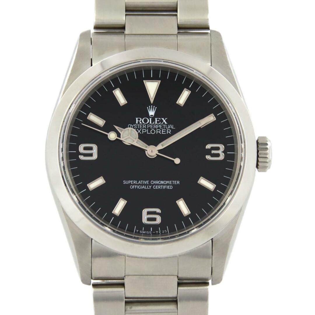 ロレックス エクスプローラーI 14270 SS 自動巻 T番腕時計(アナログ)