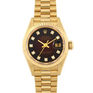 ロレックス 腕時計(レディース)(レッド/赤色系)の通販 38点 | ROLEX