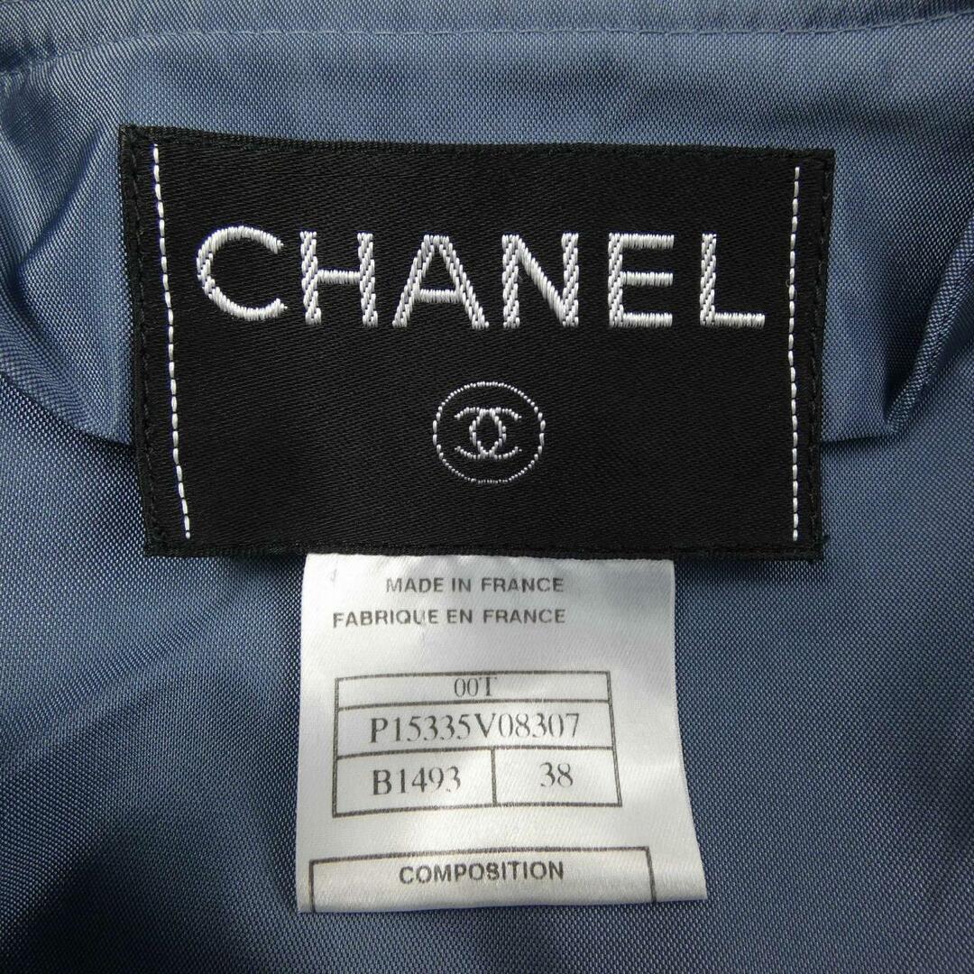 CHANEL - 【ヴィンテージ】シャネル CHANEL ノーカラージャケットの