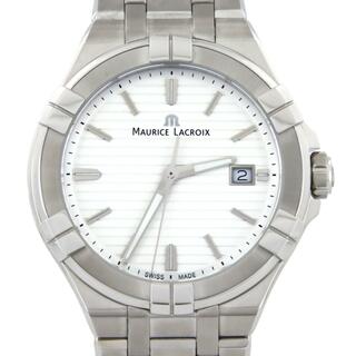 モーリスラクロア(MAURICE LACROIX)のモーリス･ラクロア アイコンデイト AI1008-SS002-131-1 SS クォーツ(腕時計(アナログ))