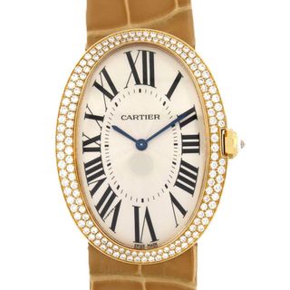 カルティエ(Cartier)のカルティエ ベニュワールLM YG/2D WB520022 YG 手巻(腕時計)