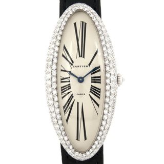 カルティエ(Cartier)のカルティエ ベニュワールアロンジェ WG/4D WL406751 WG 手巻(腕時計)