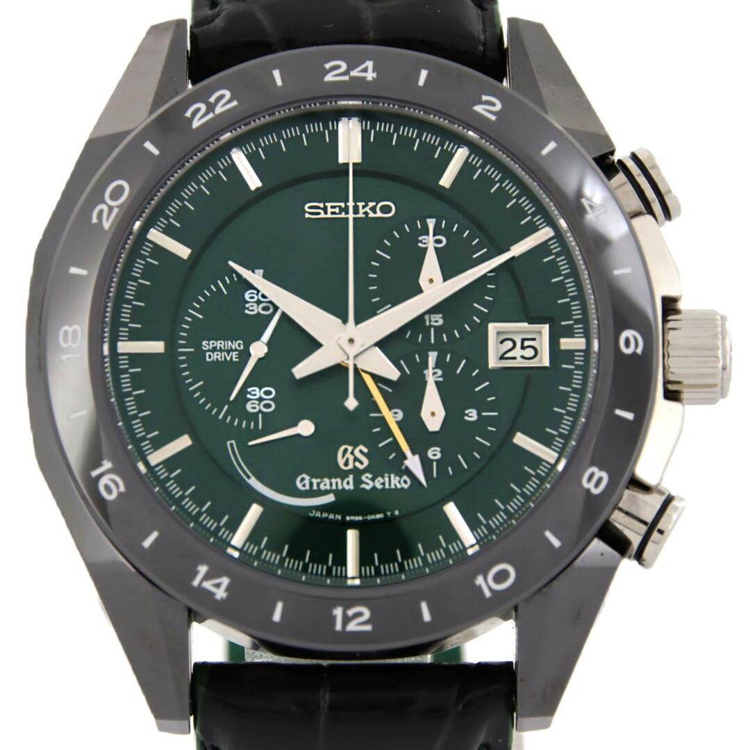 SEIKO(セイコー)のセイコー グランドセイコー･スプリングドライブクロノグラフ LIMITED 9R96-0AC0/SBGC017 セラミックxTI 自動巻 メンズの時計(腕時計(アナログ))の商品写真