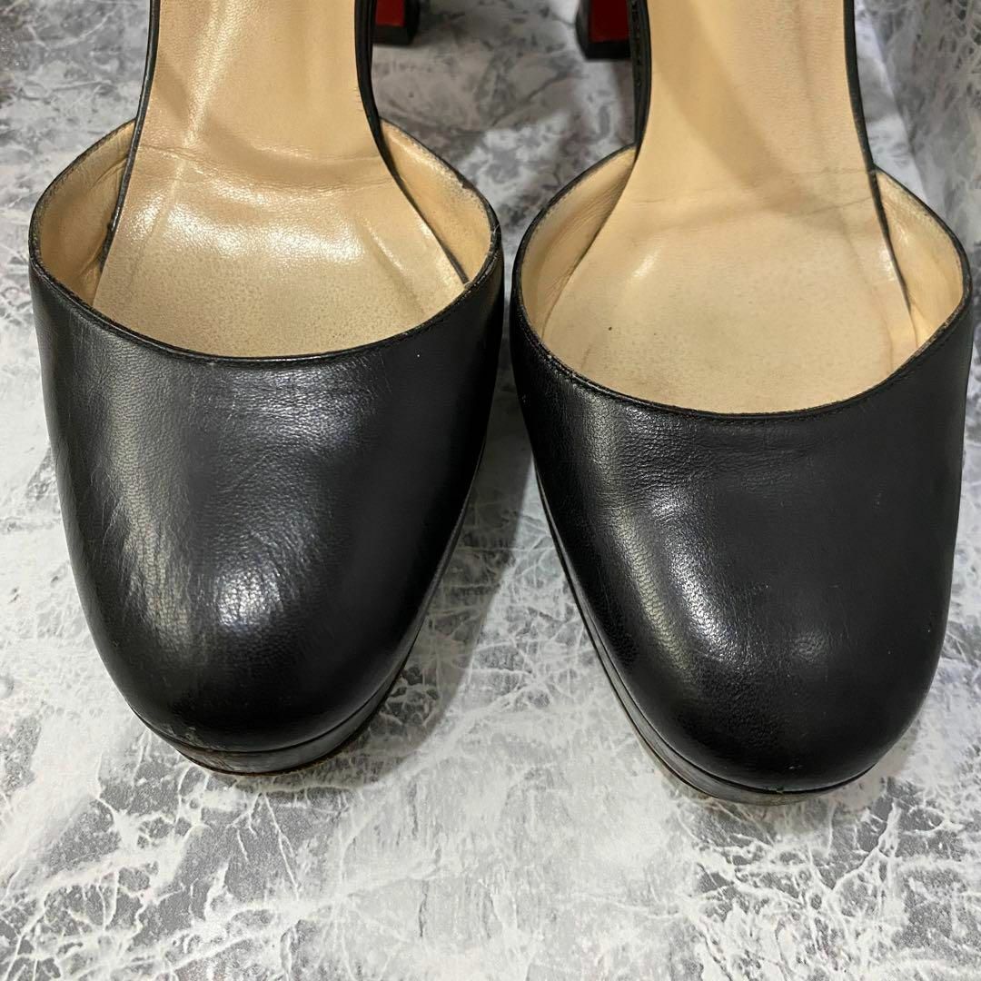 Christian Louboutin(クリスチャンルブタン)の【匿名配送】クリスチャンルブタン☆パンプス☆ブラック☆341/2（21.5cm） レディースの靴/シューズ(ハイヒール/パンプス)の商品写真