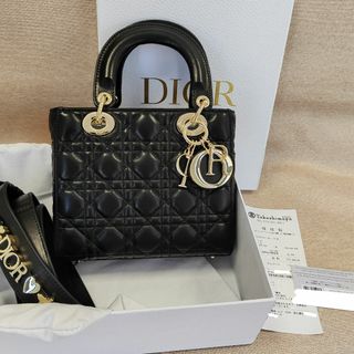 早い者勝 レディディオール　LADY DIOR スモール　ブラック 黒