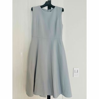フォクシー(FOXEY) ひざ丈ワンピース(レディース)(ブルー・ネイビー