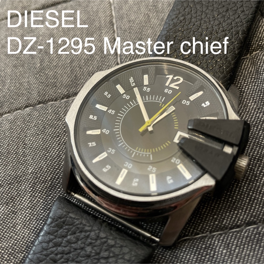 DIESEL ディーゼル 腕時計 DZ-1295 Master マスターチーフ | フリマアプリ ラクマ