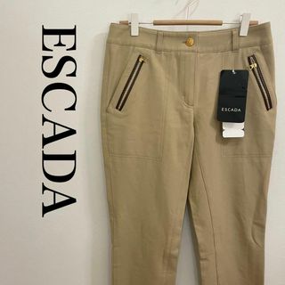 エスカーダ(ESCADA)のタグ付　ESCADA 　エスカーダ　カシミヤ混　カジュアルパンツ　ベージュ(カジュアルパンツ)