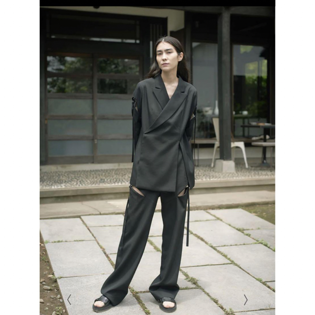 TELOPLAN Wittawas Trousers / Black メンズのパンツ(スラックス)の商品写真