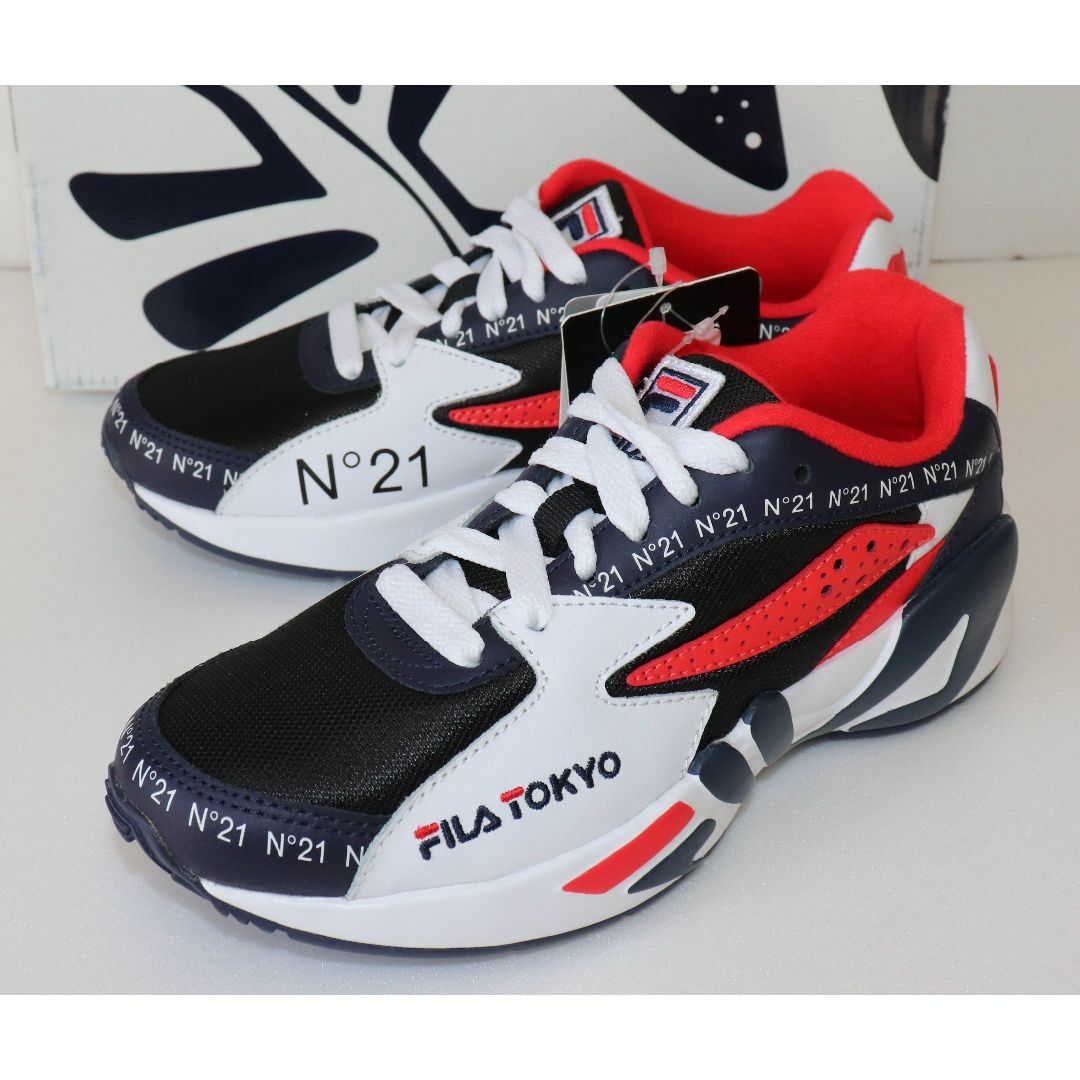 FILA(フィラ)の新品 N°21 FILA ヌメロヴェントゥーノ スニーカー 22.5 1031 レディースの靴/シューズ(スニーカー)の商品写真