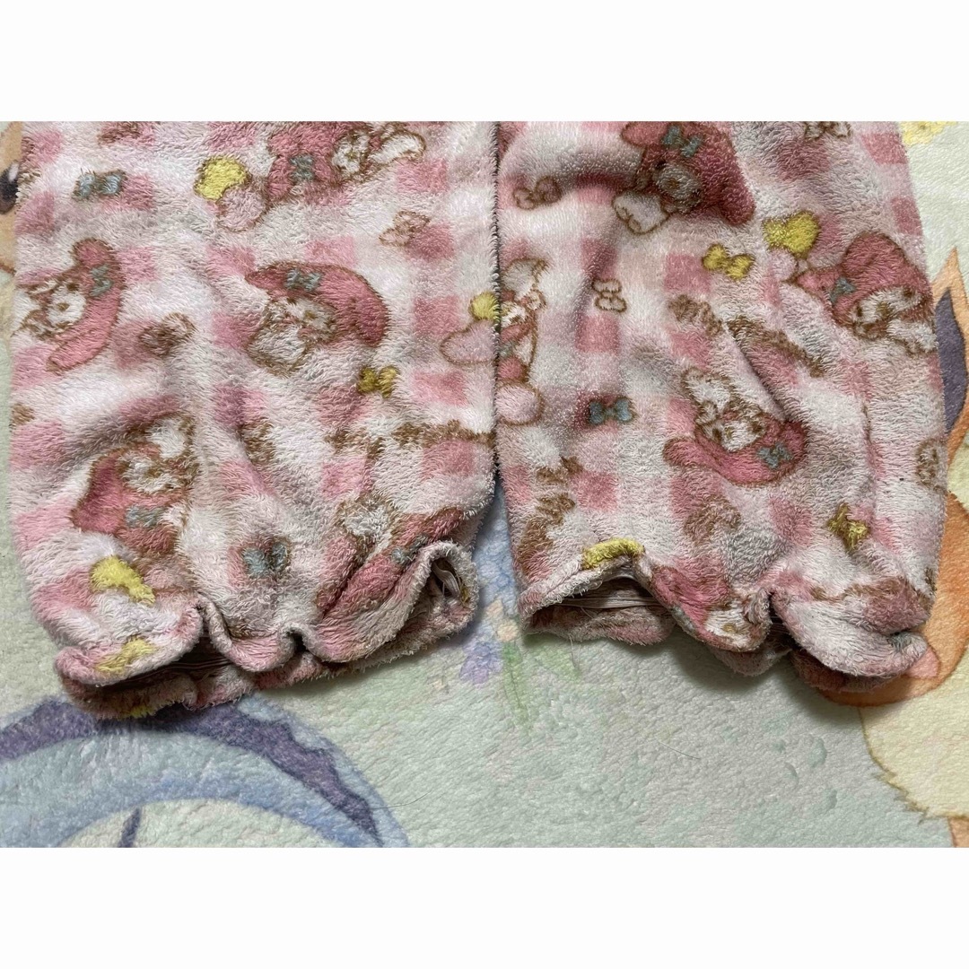 サンリオ(サンリオ)のフリースパジャマ♡ キッズ/ベビー/マタニティのキッズ服女の子用(90cm~)(パジャマ)の商品写真