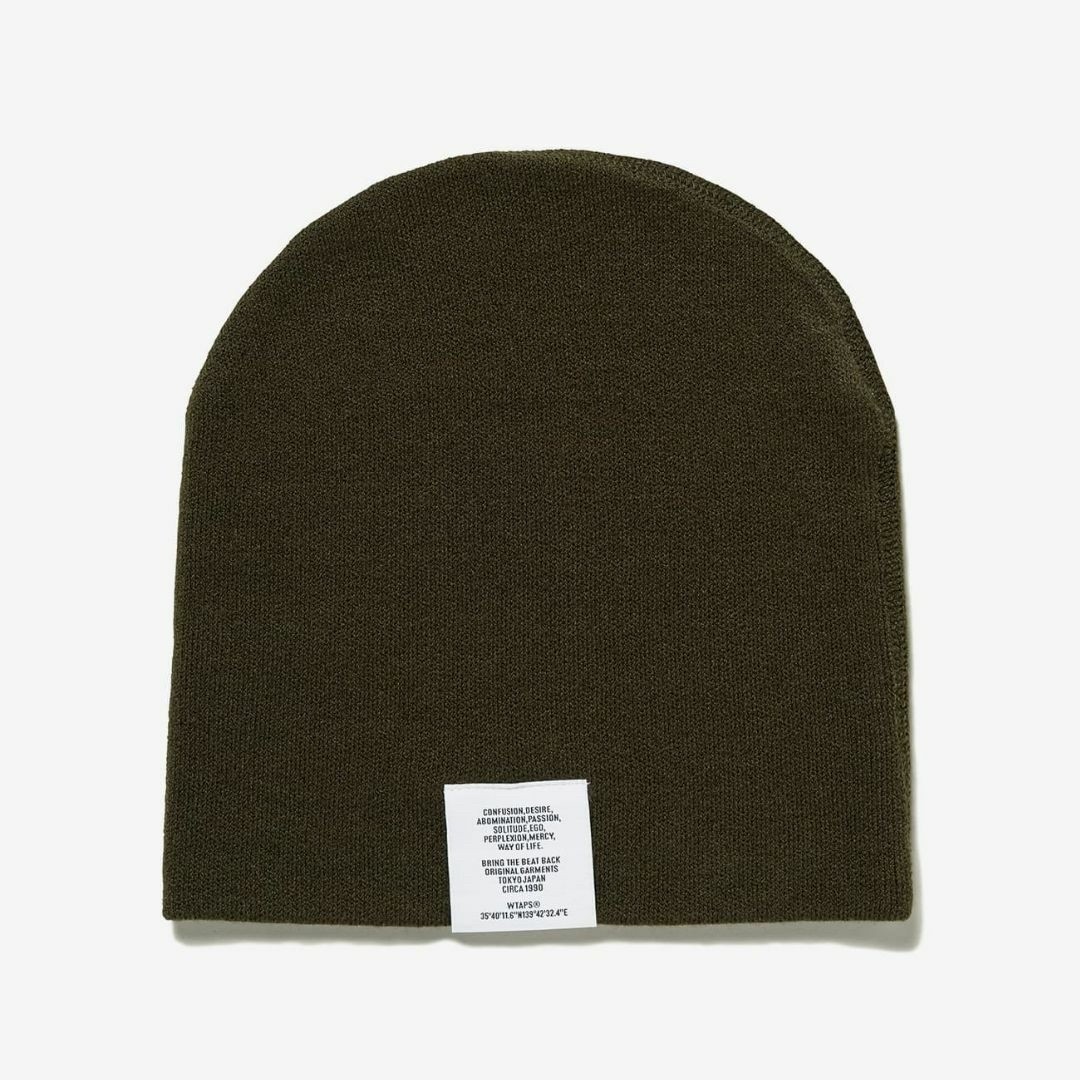 W)taps(ダブルタップス)のWTAPS BEANIE 06 / BEANIE / ACRYLIC OD メンズの帽子(ニット帽/ビーニー)の商品写真