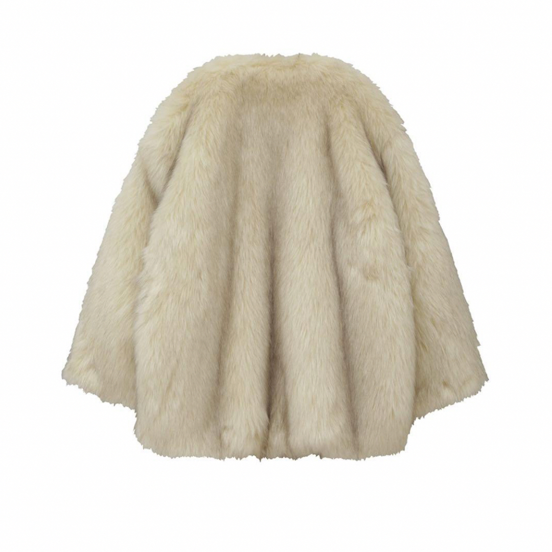CLANE - CLANE NO COLLAR VOLUME ECO FUR COATの通販 by aado's shop