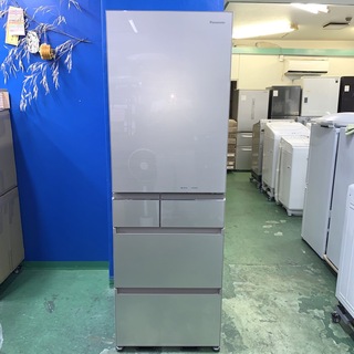 パナソニック(Panasonic)の⭐️Panasonic⭐️冷凍冷蔵庫2019年450L自動製氷大阪市近郊配送無料(冷蔵庫)