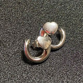 ジョージジェンセン(Georg Jensen)のジョージジェンセン　シルバーピアス　ハート　シルバー925(ピアス)