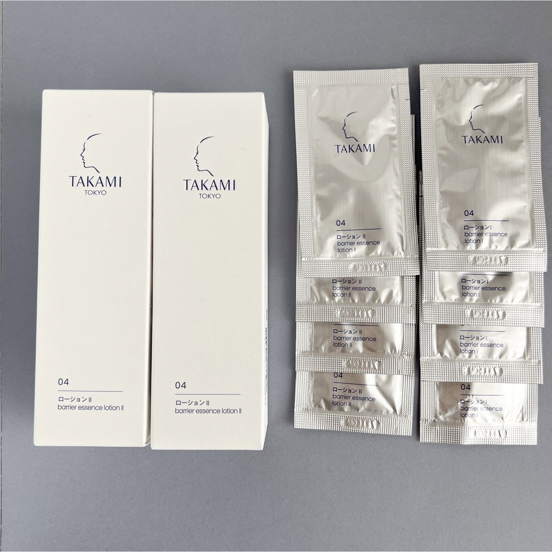 TAKAMI(タカミ)の新品 タカミ ローションⅡ 80ml 2本＋サンプル コスメ/美容のスキンケア/基礎化粧品(化粧水/ローション)の商品写真