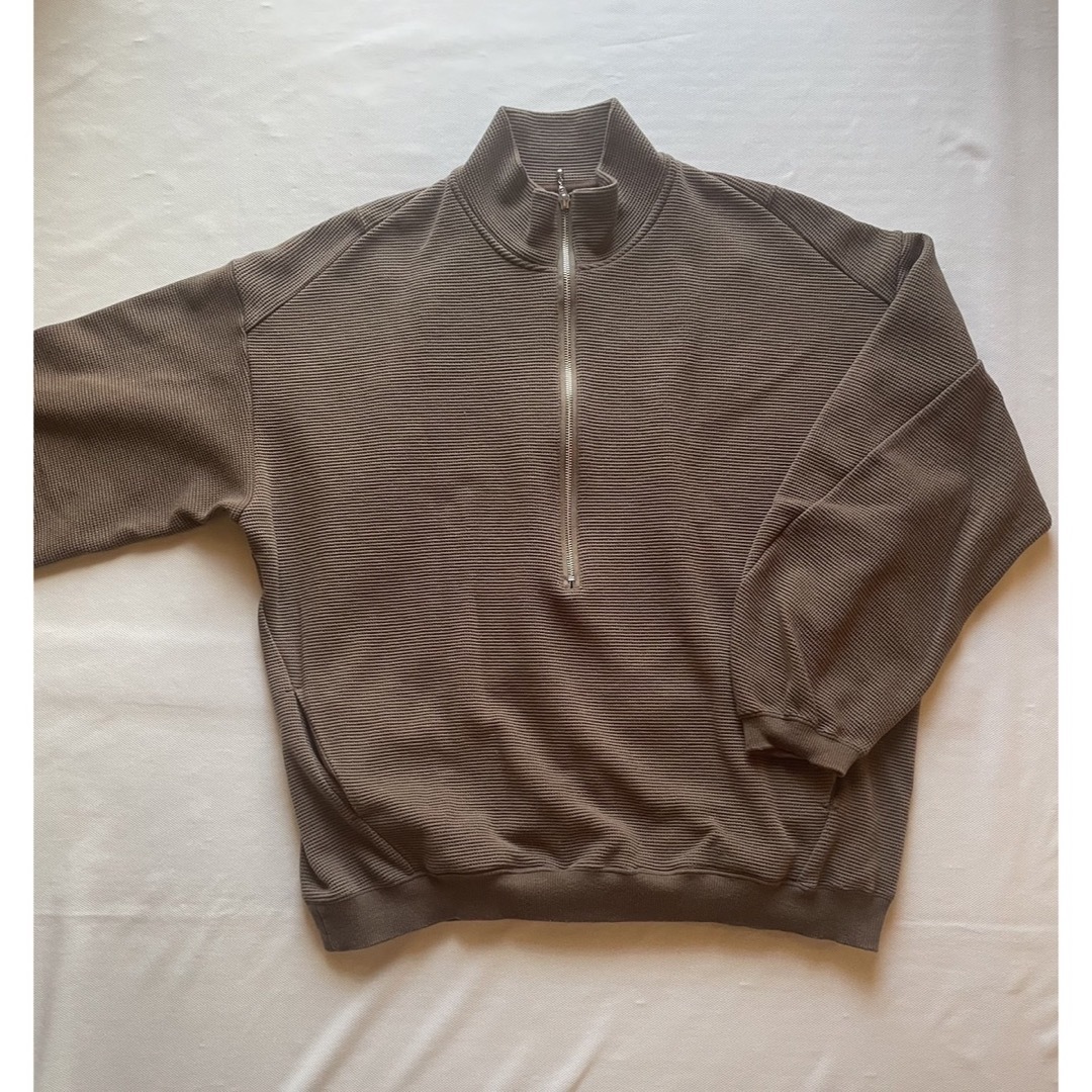 AURALEE(オーラリー)のCHASE ◆WAFFLE HALFZIP SHIRT メンズのトップス(ニット/セーター)の商品写真