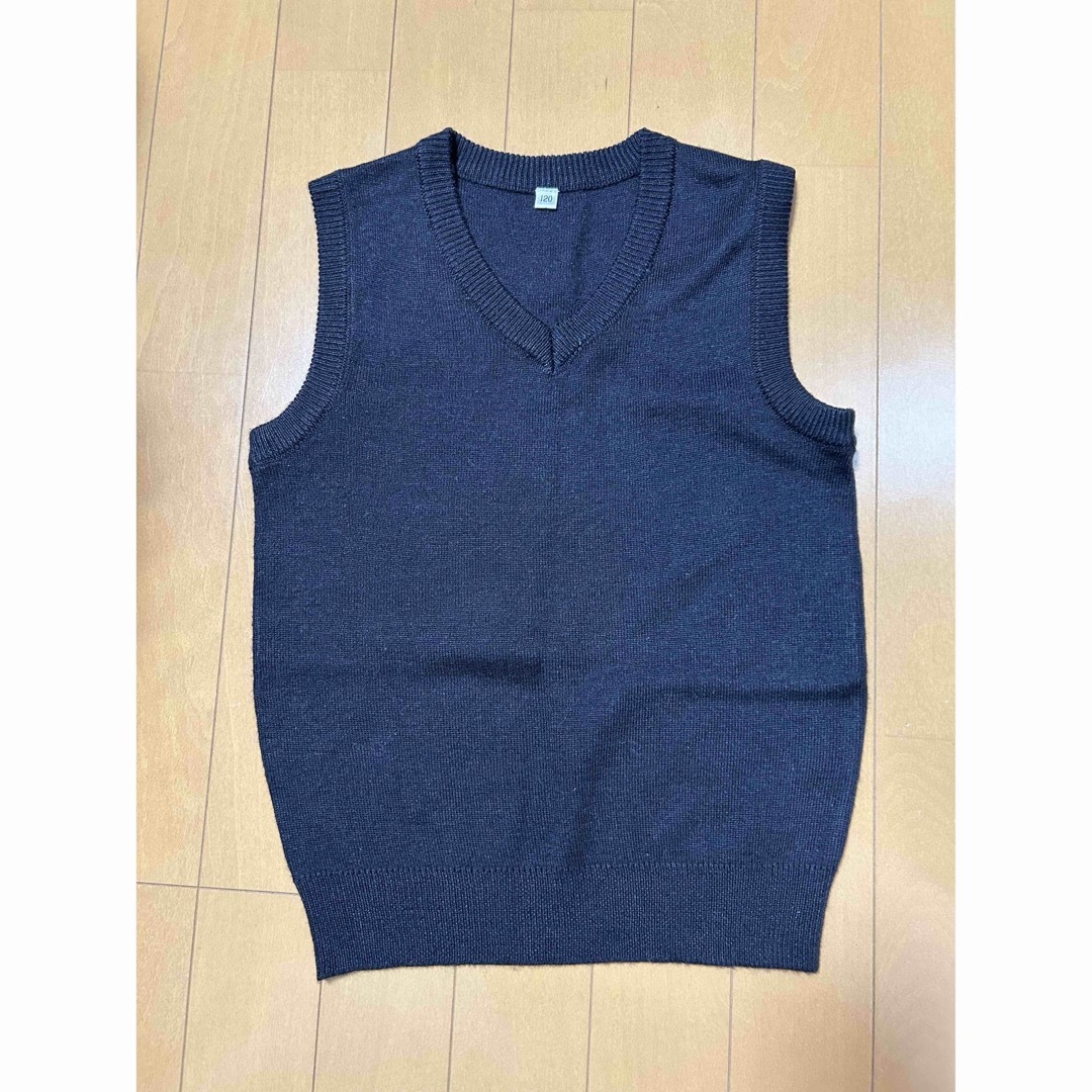 お受験コーデ　ベストとズボン キッズ/ベビー/マタニティのキッズ服男の子用(90cm~)(ジャケット/上着)の商品写真