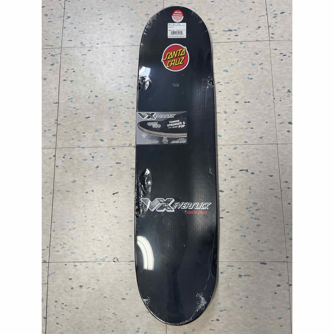 Santa Cruz - SANTA CRUZ VX EVERSLICK DECK 8.6 新品未使用！の通販