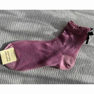 チュチュアンナ(tutuanna)の【値下げ❣️】シースルー靴下🧦ピンク🎀キラキラ(ソックス)