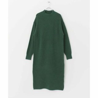 アーバンリサーチドアーズ(URBAN RESEARCH DOORS)の【GREEN】ヘアリーKNITワンピース(ロングワンピース/マキシワンピース)