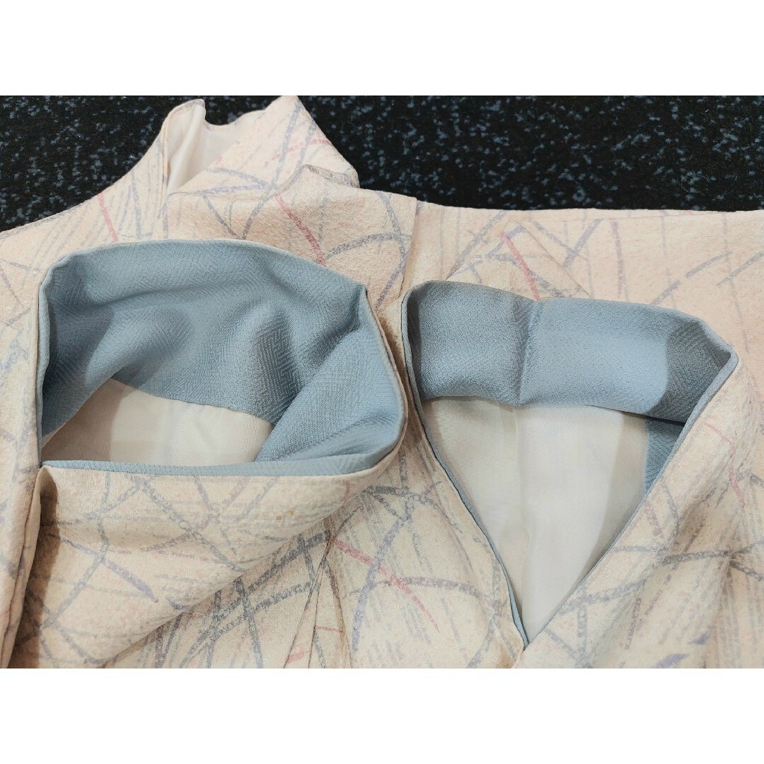 着物 小紋 正絹 袷 レディースの水着/浴衣(着物)の商品写真