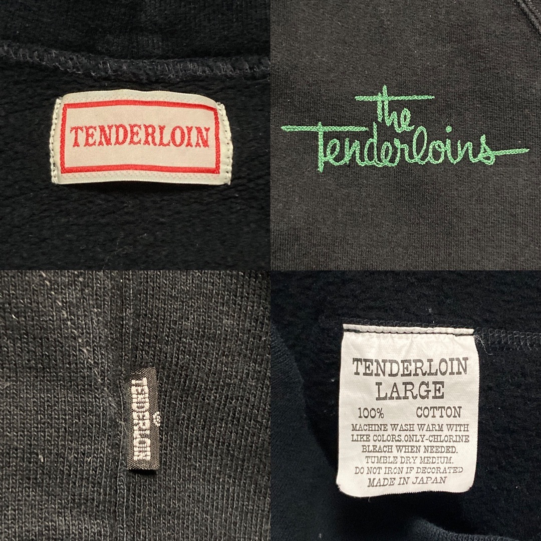 TENDERLOIN - 05AW Lサイズ テンダーロイン ジップ アップ スウェット